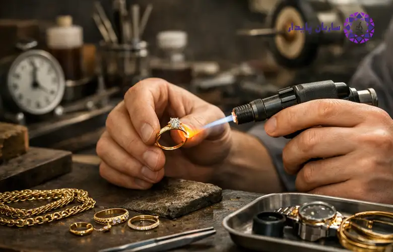 تعمیرات طلا