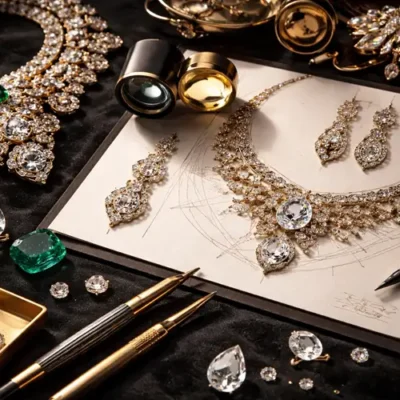 طراحی طلا و جواهرات