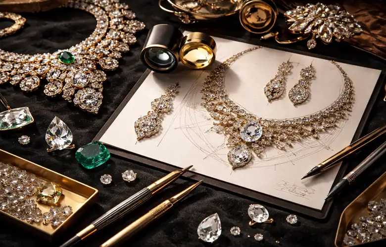 طراحی طلا و جواهرات