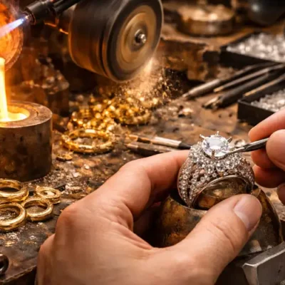 ساخت طلا و جواهر