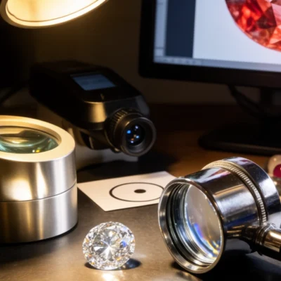 چگونه اصالت سنگ‌های قیمتی را در آزمایشگاه گوهرشناسی تشخیص می‌دهند؟